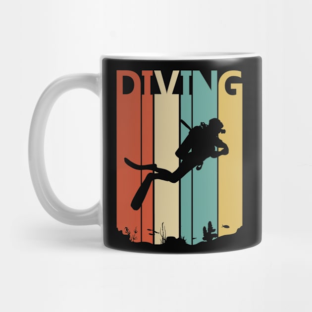 Diving Gifts - Vintage 1980s Diving by GWENT